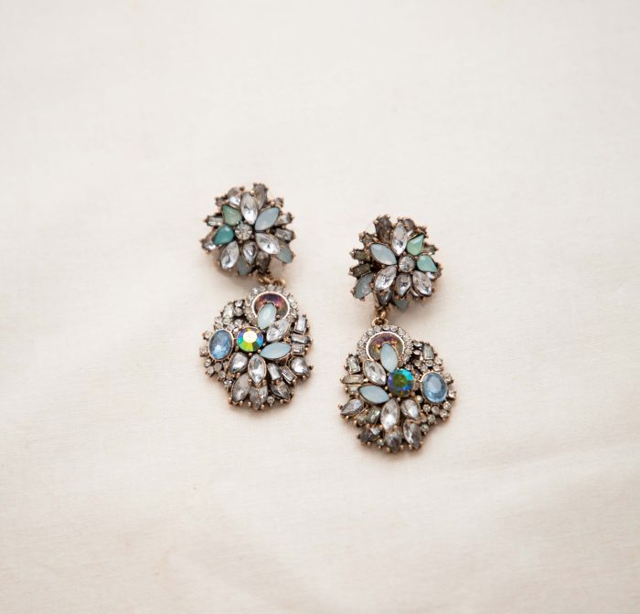 Luxe Vintage Crystal Earrings – A Timeless Statement - Image 6