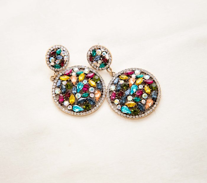 Luxury Crystal Statement Drop Earrings – Vintage Glamour - Image 6